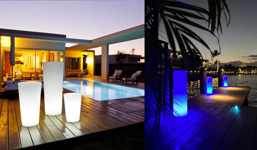 Smart Design Lamps for a Villa