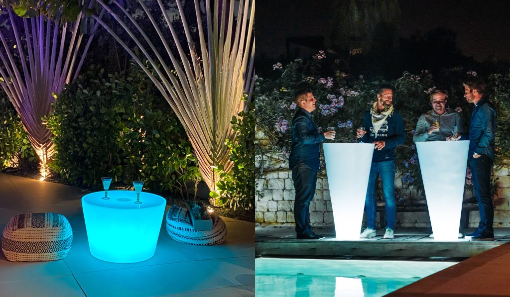 Smart Design Lamps for a Party