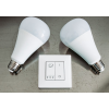bulb e27 and switch pack 2