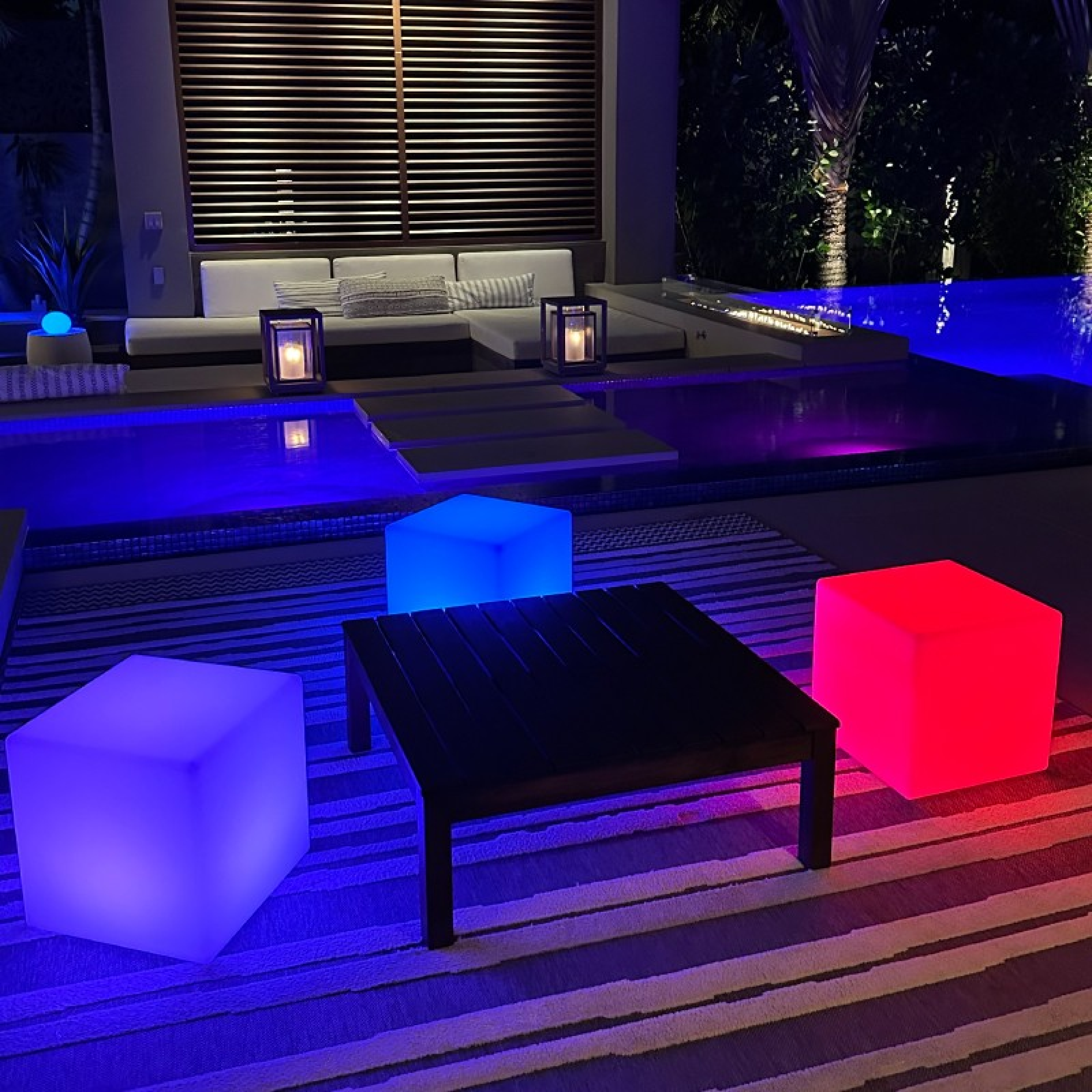 Smarte Deko: LED-Leuchtobjekt Cube - [SCHÖNER WOHNEN]