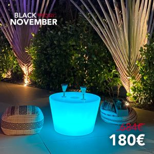 Le mobilier lumineux : le 2 en 1 qui vous facilite la vie 2 Bass Black November