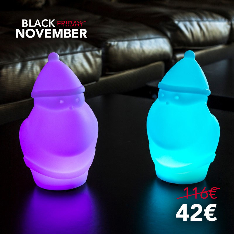 SANTA LAMP NIC 1 Nic Black November