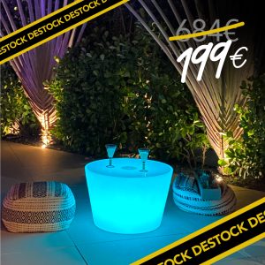 TABLE BASSE LUMINEUSE BASS